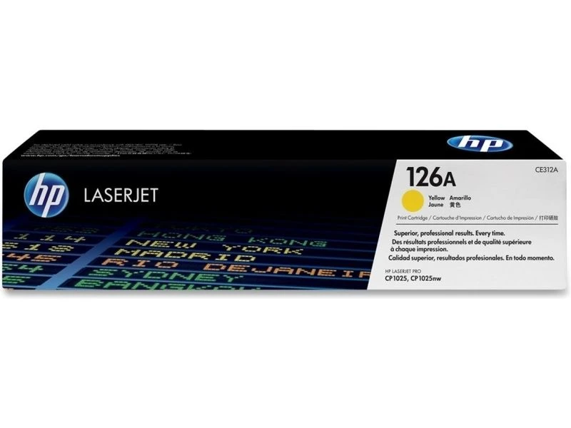 Toner HP 126A CE312A yellow                                                                         